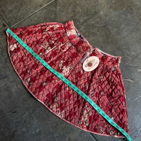 NWT 1,490$ 2017 Andreas Kronthaler Quilted Roses Skirt INSANE - Picture 5 of 13